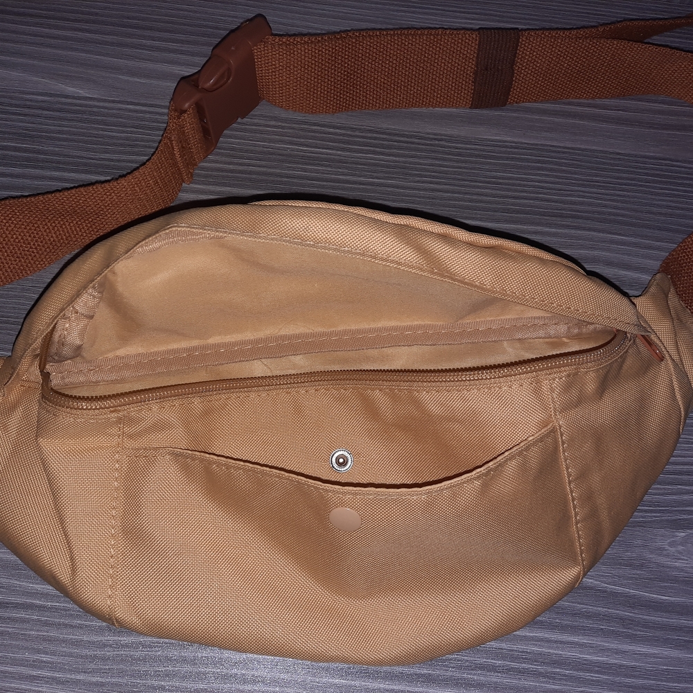 Tan Men's Crossbody Bag